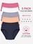 Picture of 5 PACK COTTON BRIEFS ALL DAY COMFORT MUTLI COLOURS